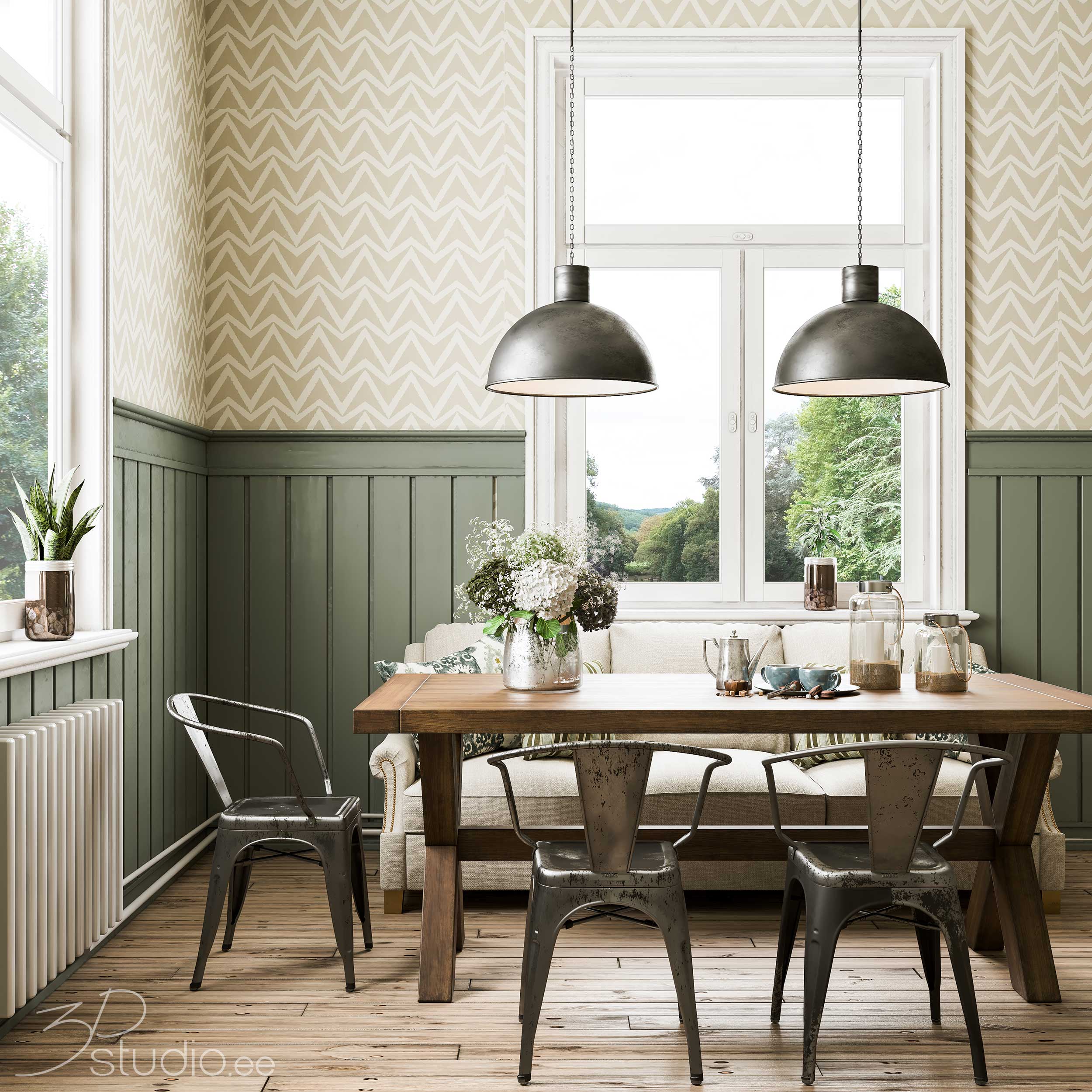 3D, fastighetsutveckling, Försäljningsbilder, 3D-bilder